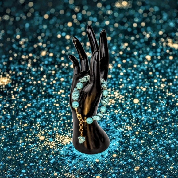 Turquoise Stones Bracelet - Picture 3 of 5